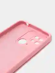 Розовый чехол Xiaomi Poco C40, Redmi 10C не впитывающий грязь, не обтирается