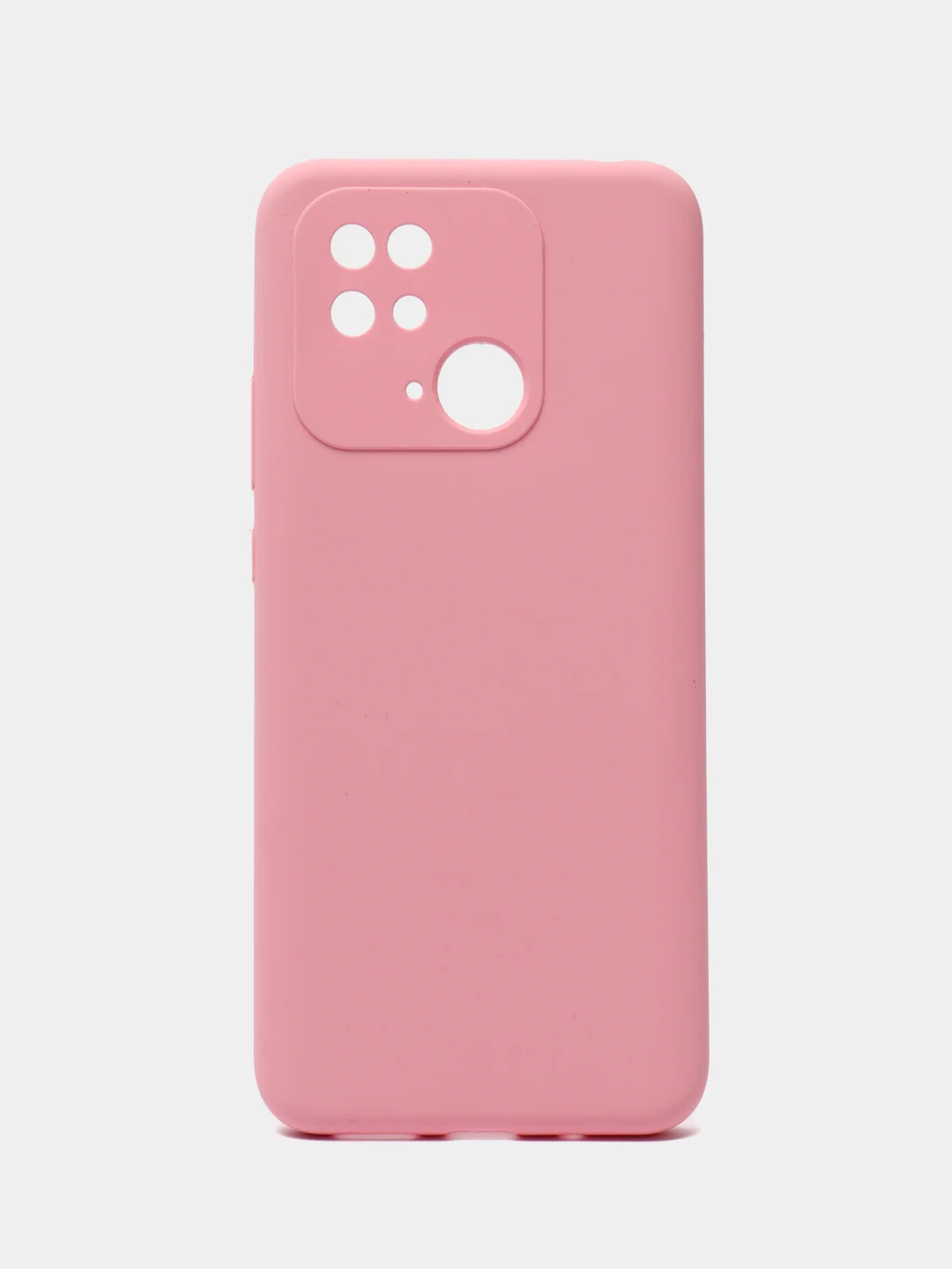Розовый чехол Xiaomi Poco C40, Redmi 10C не впитывающий грязь, не обтирается
