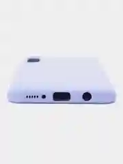 Лавандовый чехол для Samsung A50, A30s, A51, A31, с бархатом внутри