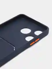 Темно-синий tecno Spark 10 / 10C чехол силиконовый с отделением для карт