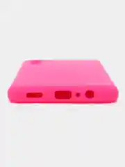 Фуксия чехол для Samsung A05s, A05, A04s, M33, A02 с бархатом внутри, противоударный