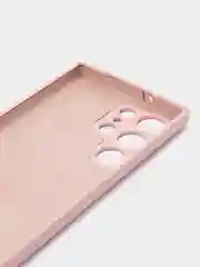 Пудровый чехол для Samsung S23FE, S23, S23 Plus, S23 Ultra с бархатом внутри