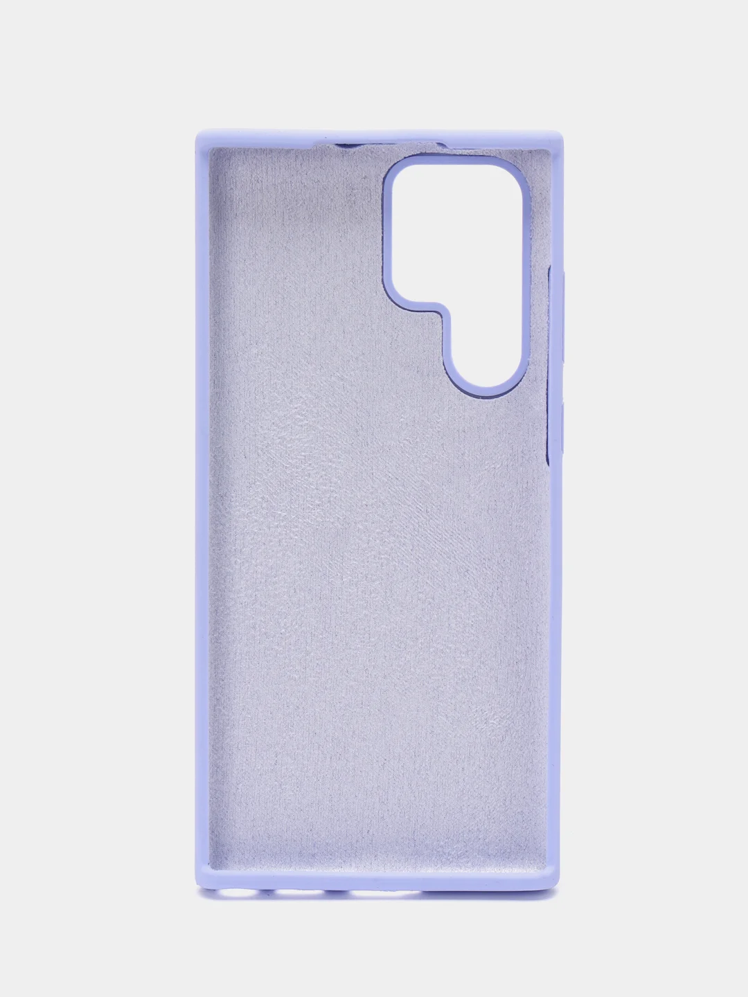 Лавандовый чехол для Samsung S21, S21FE, S22, S22 Plus, S21 Ultra, S22 Ultra с бархатом внутри