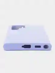 Лавандовый чехол для Samsung S21, S21FE, S22, S22 Plus, S21 Ultra, S22 Ultra с бархатом внутри