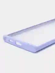 Лавандовый чехол для Samsung S21, S21FE, S22, S22 Plus, S21 Ultra, S22 Ultra с бархатом внутри