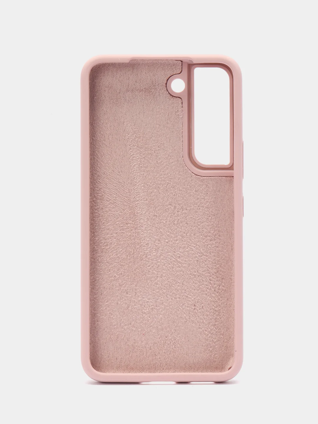Пудровый чехол для Samsung S21, S21FE, S22, S22 Plus, S21 Ultra, S22 Ultra с бархатом внутри