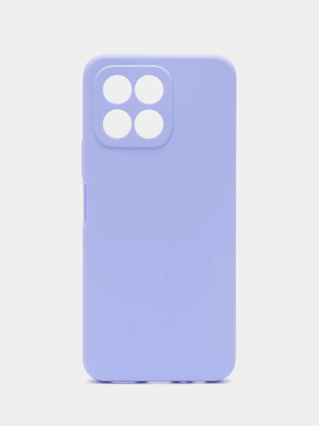 Лавандовый чехол для Honor X6A, X6, X8, X8A, противоударный, с бархатом внутри
