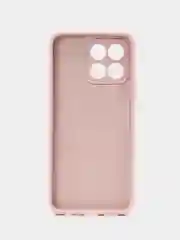 Пудровый чехол для Honor X6A, X6, X8, X8A, противоударный, с бархатом внутри
