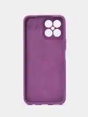 Фиолетовый чехол для Honor X6A, X6, X8, X8A, противоударный, с бархатом внутри