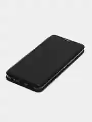 Черный чехол книжка для infinix smart 6 Plus, Инфиних Смарт 6 плюс