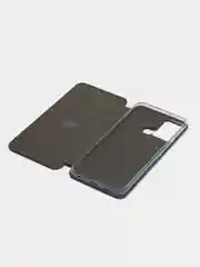 Синий чехол книжка для infinix smart 6 Plus, Инфиних Смарт 6 плюс