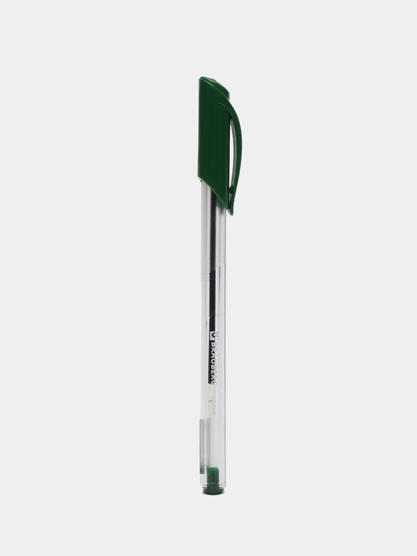 Ручка шариковая масляная BRAUBERG "Extra Glide", зеленая