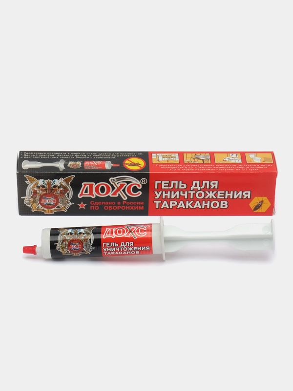 Гель от тараканов Дохлокс, 30 г - 3 шприца