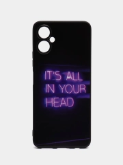 Силиконовый чехол для Tecno Camon 19 Neo, с принтом, с рисунком (Техно Камон 19 Нео)