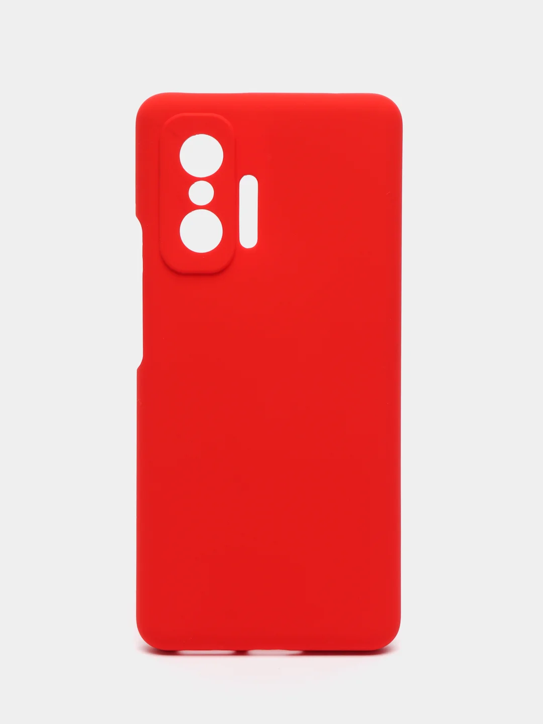 Красный чехол-накладка для Xiaomi Note 11S, Mi 11T, Mi 12lite, M4 Pro, Poco X4 Pro, Note 11Pro