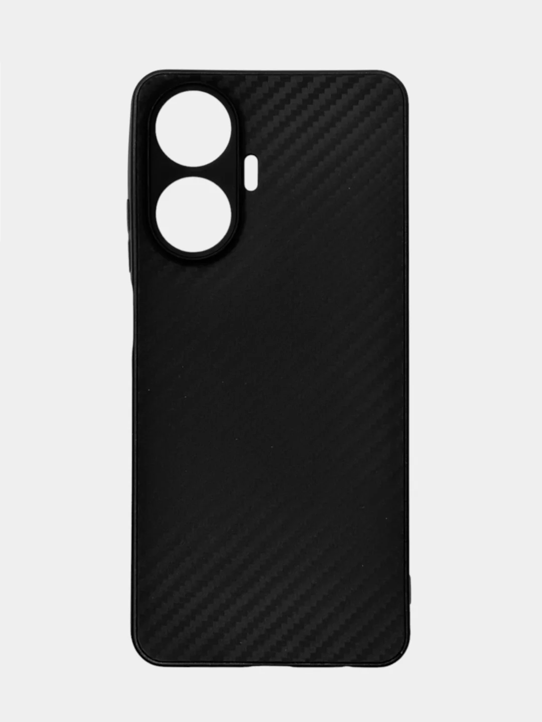 Чехол для Realme C55 / Реалми С55, силиконовый, под карбон