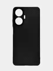 Чехол для Realme C55 / Реалми С55, силиконовый, под карбон