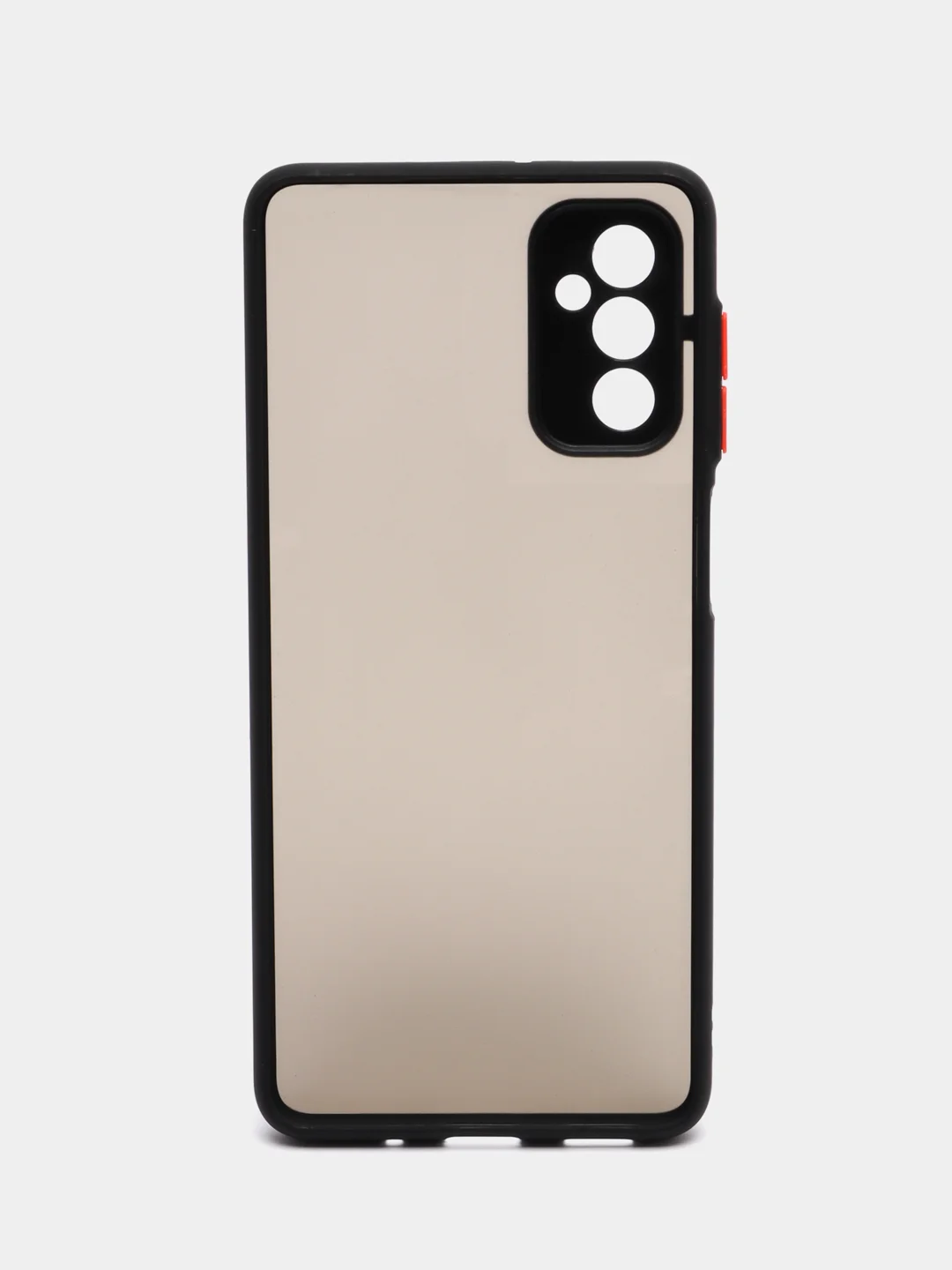 Черный чехол Samsung Galaxy M52 / Самсунг Галакси М52, пластиковый, матовый