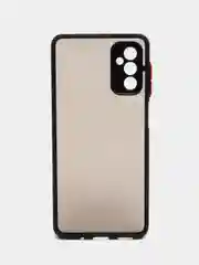 Черный чехол Samsung Galaxy M52 / Самсунг Галакси М52, пластиковый, матовый