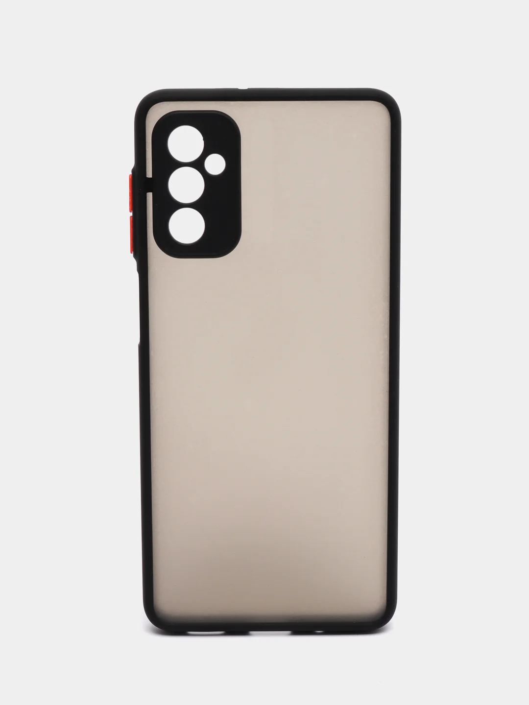 Черный чехол Samsung Galaxy M52 / Самсунг Галакси М52, пластиковый, матовый