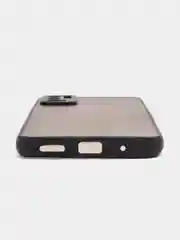 Угольный чехол Xiaomi Poco M3 Pro, Redmi Note 10T, пластиковый, матовый, с цветными кнопками