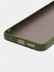 Зеленый чехол пластиковый Xiaomi Redmi Note 11 4G, Redmi Note 11S, матовый, с цветными кнопками