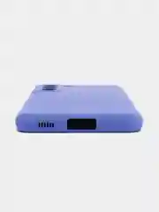 Аметистовый чехол силиконовый для Samsung Galaxy S21, Самсунг Галакси С21