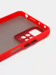 Красный чехол для Xiaomi Redmi Note 11 Pro / Note 11 Pro Plus 5G, матовый, Ноут 11 Про
