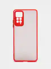 Красный чехол для Xiaomi Redmi Note 11 Pro / Note 11 Pro Plus 5G, матовый, Ноут 11 Про