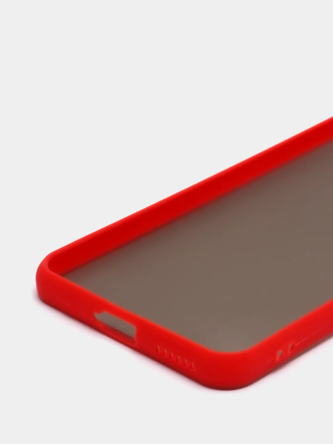 Красный чехол для Xiaomi Mi 11 Lite, полупрозрачный, силиконовый, Ми 11 Лайт