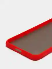 Красный чехол для Xiaomi Mi 11 Lite, полупрозрачный, силиконовый, Ми 11 Лайт