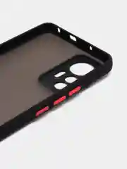 Черный чехол для Xiaomi 12 Lite 2022, матовый, полупрозрачный, Сяоми 12 Лайт