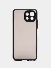Красный чехол для Xiaomi Mi 11 Lite, полупрозрачный, силиконовый, Ми 11 Лайт