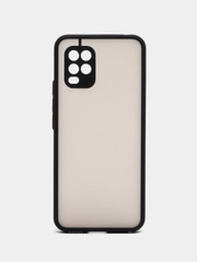 Чехол для Xiaomi Mi 10 Lite, полупрозрачный, пластиковый, Ми 10 Лайт