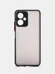 Черный чехол для Xiaomi Redmi Note 12, силиконовый, Редми Ноут 12