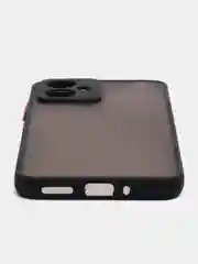 Черный чехол для Xiaomi Redmi Note 12, силиконовый, Редми Ноут 12