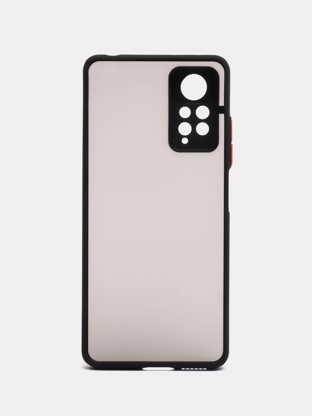 Красный чехол для Xiaomi Redmi Note 11 Pro / Note 11 Pro Plus 5G, матовый, Ноут 11 Про