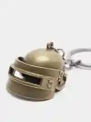 Золотой брелок из игры PUBG (ПАБГ) Battlegrounds, граната, рюкзак, шлем, броня, патроны, сковорода