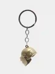 Золотой брелок из игры PUBG (ПАБГ) Battlegrounds, граната, рюкзак, шлем, броня, патроны, сковорода