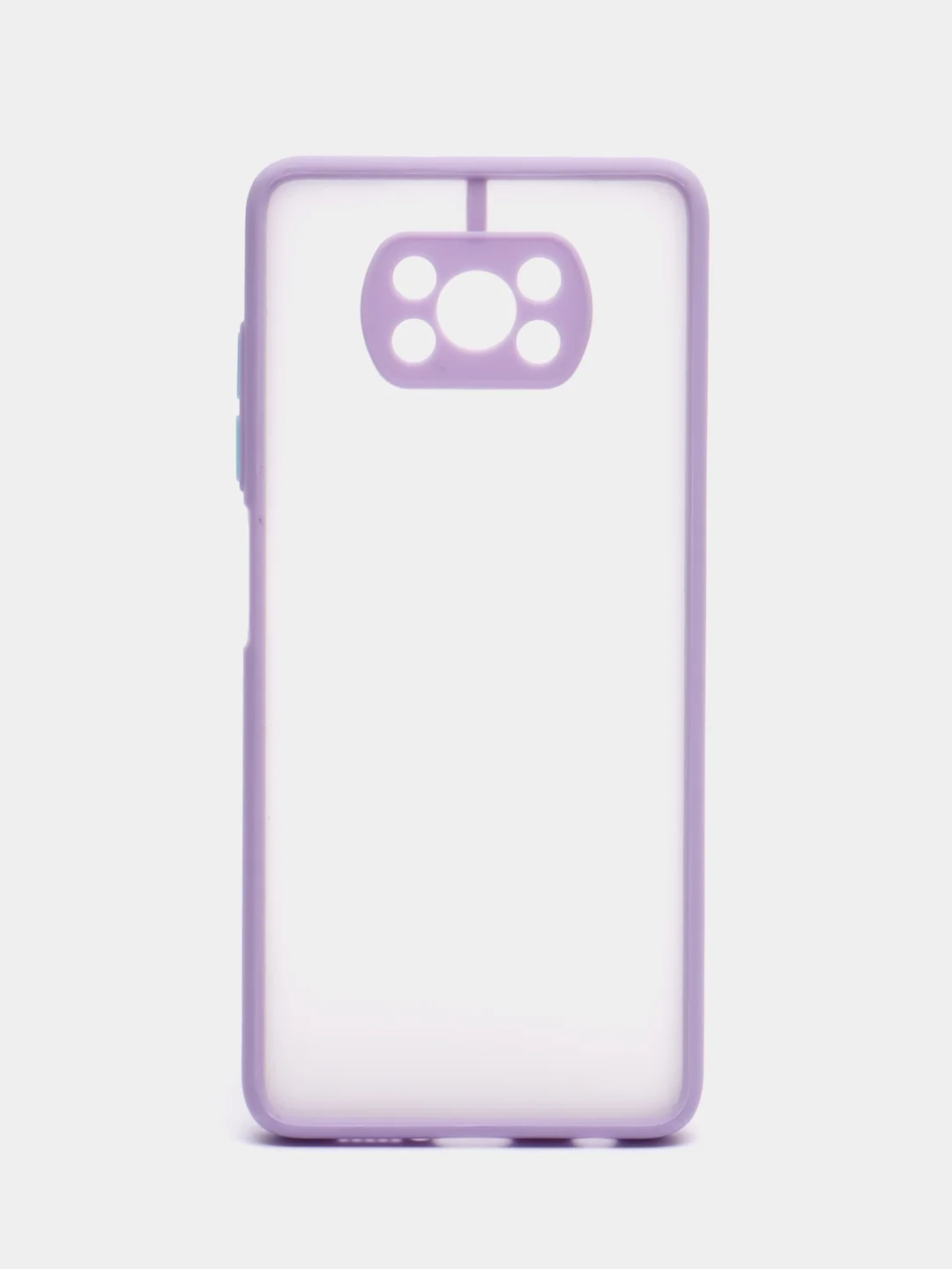 Лавандовый чехол для Poco X3 / X3 Pro, полупрозрачный, матовый, Поко Х3 Про