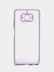 Лавандовый чехол для Poco X3 /  X3 Pro, полупрозрачный, матовый, Поко Х3 Про
