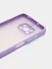 Красный чехол для Poco X3 /  X3 Pro, полупрозрачный, матовый, Поко Х3 Про