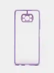 Красный чехол для Poco X3 /  X3 Pro, полупрозрачный, матовый, Поко Х3 Про