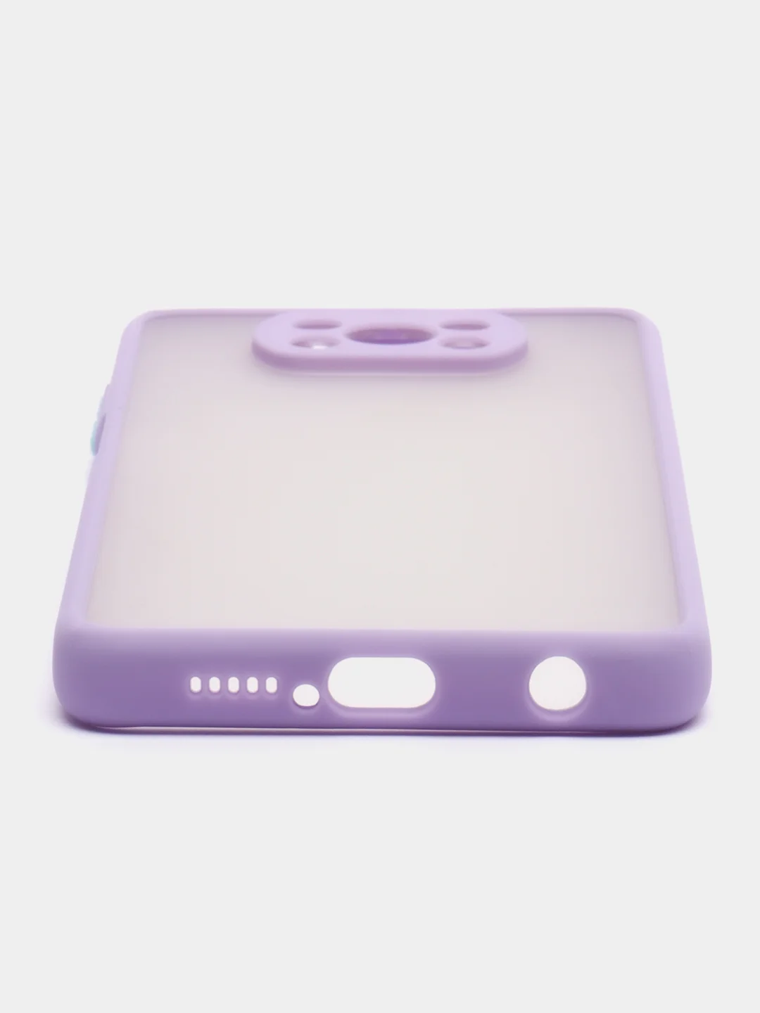 Красный чехол для Poco X3 / X3 Pro, полупрозрачный, матовый, Поко Х3 Про