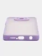Красный чехол для Poco X3 /  X3 Pro, полупрозрачный, матовый, Поко Х3 Про