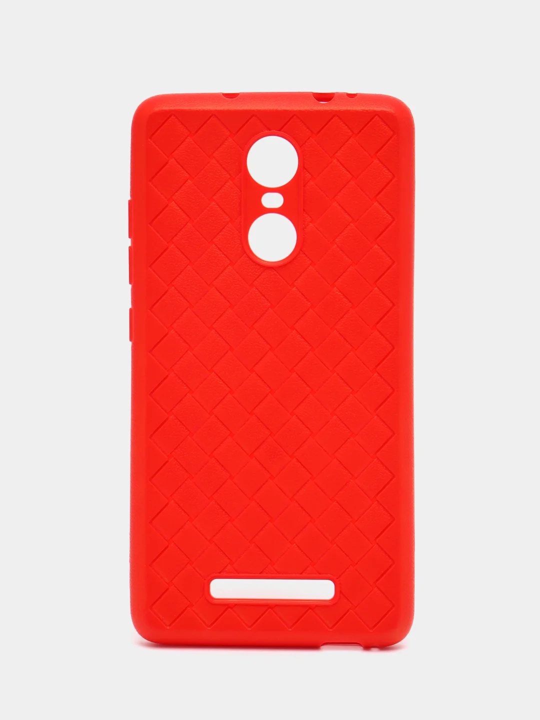 Красный силиконовый чехол Xiaomi Redmi Note 3
