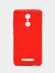 Красный силиконовый чехол Xiaomi Redmi Note 3