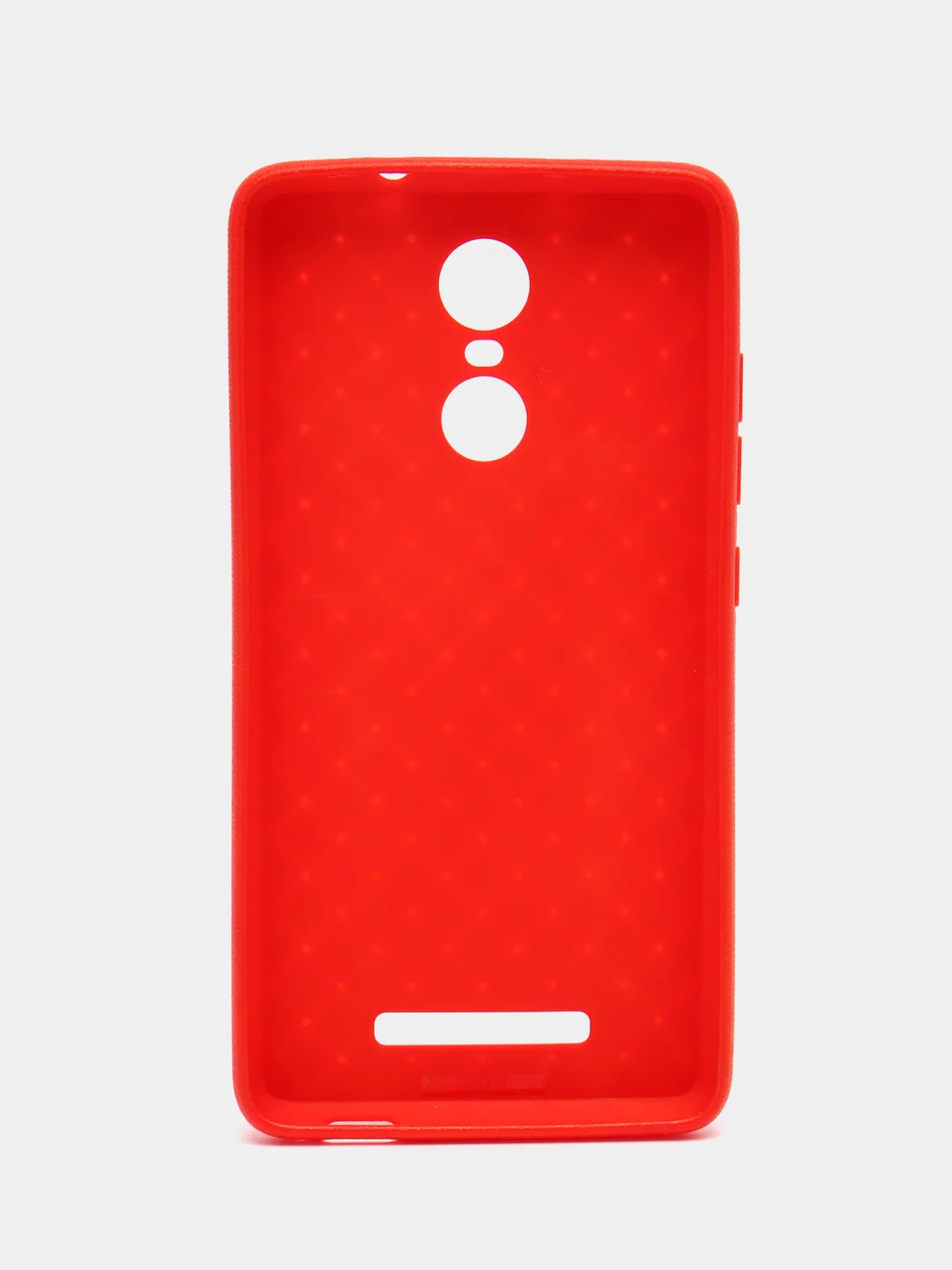 Красный силиконовый чехол Xiaomi Redmi Note 3