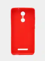 Красный силиконовый чехол Xiaomi Redmi Note 3