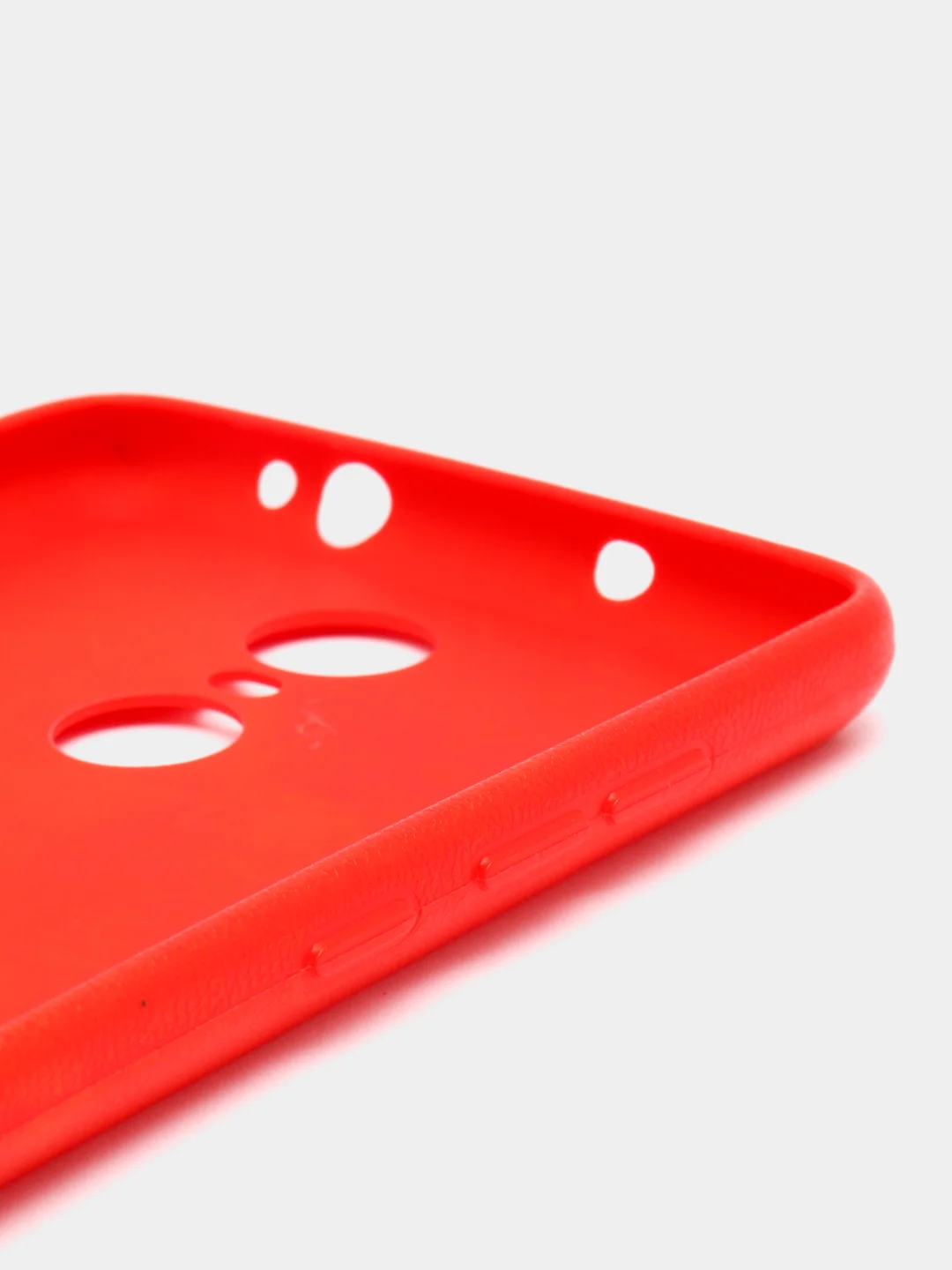 Красный силиконовый чехол Xiaomi Redmi Note 3